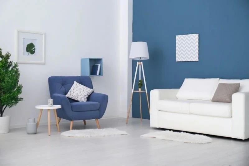 Bostanlı salon iç cephe boyama örneği